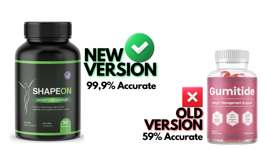 Gumitide discontinued - ShapeOn new upgraded weight loss formula